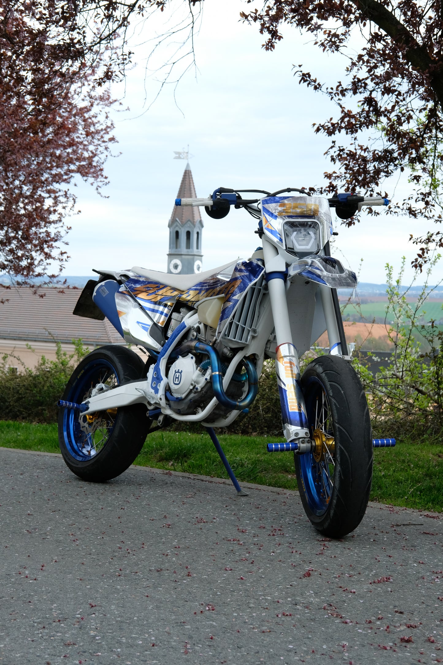 Titan-Auspuffkrümmer für KTM EXC-F 250/350 & Husqvarna FE 250/350 (2020-2023)